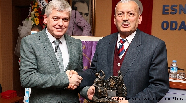 Ayakkabıcılar Odasında 16 yıllık başkana veda