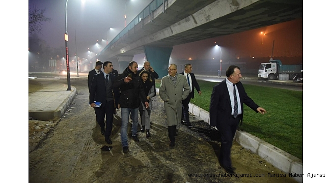 Başkan Ergün'den 'Çalışmaları hızlandırın' talimatı