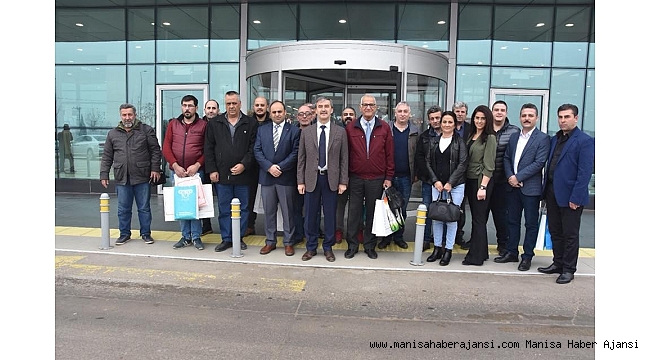 Başkan Karaçoban'dan gazetecilere jest