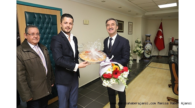 Başkan Şirin'e Arnavut böreği