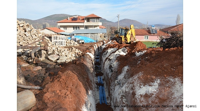 Gökçeören'in altyapı dönüşümünde sona gelindi