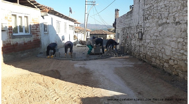 Hamitli Mahallesinde kilit parke çalışmaları başladı