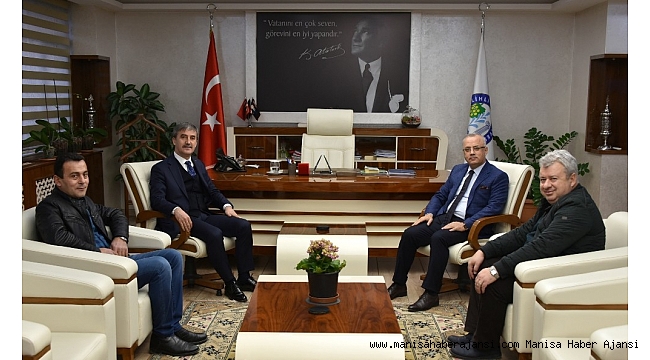 İki başkan projeleri görüştü