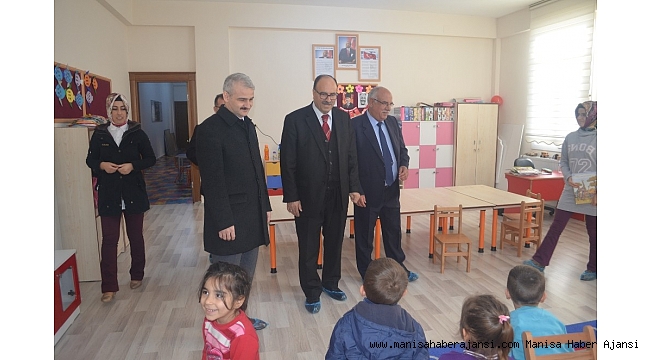 Kaymakam Güven minik öğrenciler ile bir araya geldi