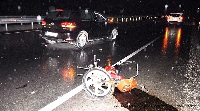 Manisa'da trafik kazası: 1 ölü