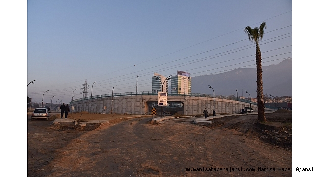 Manisa trafiğini rahatlatacak kavşak 10 gün sonra açılıyor