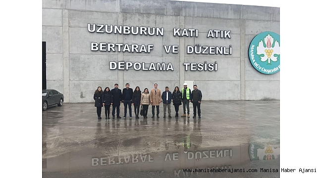 Manisa'nın katı atık bertaraf tesisi çevre illere örnek oluyor