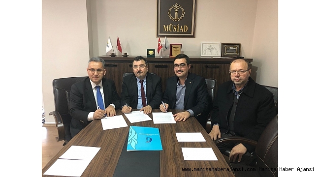 MCBÜ ile MÜSİAD Manisa Şubesi arasında protokol
