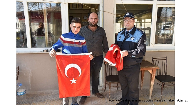 Paşaköy'den Afrin Operasyonuna bayraklı destek