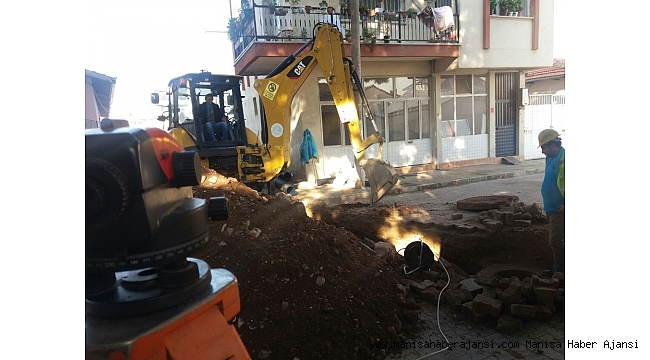 Salihli'nin Sart Mahallesine yeni altyapı