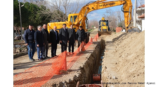 Sarıgöl'de 116 kilometrelik altyapı çalışması