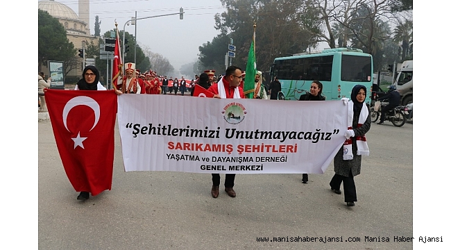 Sarıkamış şehitleri Manisa'da anıldı