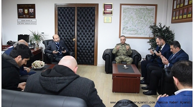 Tugay Komutanlığında Afrin şehitleri için dua