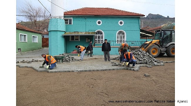 Turgutlu Belediyesinden camilere bakım