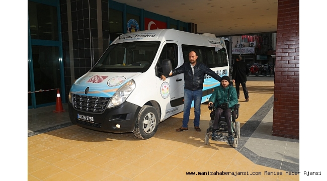 Turgutlu'da engelsiz yaşam aracı 40 bin kilometre yaptı