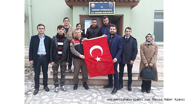 AK Parti'li gençlerden 'Zeytin Dalı Harekatı'na destek
