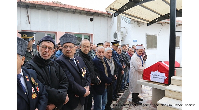 Akhisarlı Kore Gazisi son yolculuğuna uğurlandı