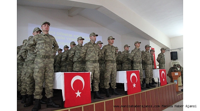 Alaşehir'de 106 sözleşmeli er yemin etti
