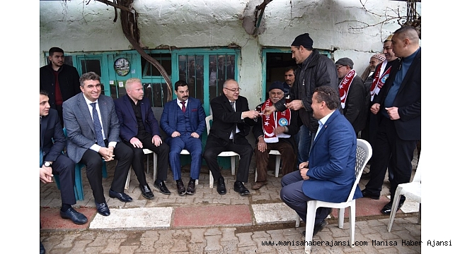 Başkan Ergün Kula'da büyük ilgi gördü