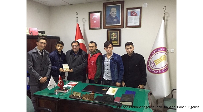 Gençlerden başkanlara 'Hayırlı olsun' ziyareti