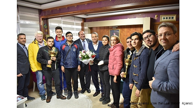 Görme engelli sporculardan Başkan Çerçi'ye teşekkür