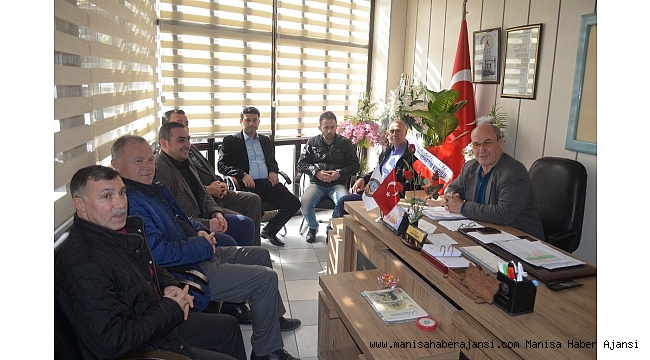 Harun Uysal'dan oda başkanlarına ziyaret