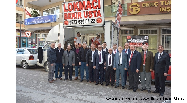 Kahveci esnafından şehitler için lokma hayrı