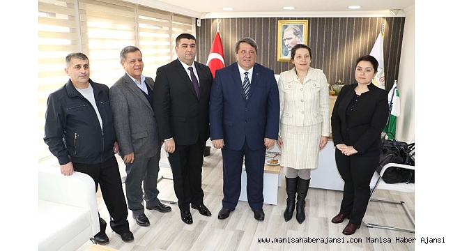 Kardeş şehir Kırcaali'den Manisa'ya ziyaret