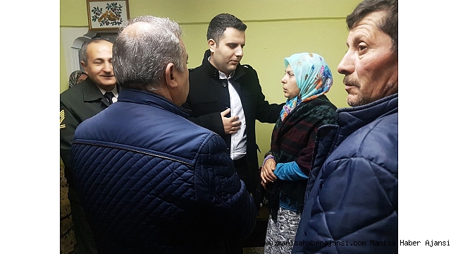 Kaymakam Ayaz'dan Afrin'de yaralanan askerin ailesine ziyaret