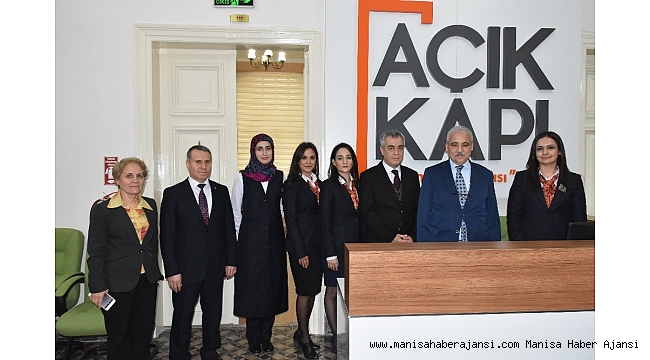 Manisa Valiliği Açık Kapı Birimi Manisalıların hizmetinde