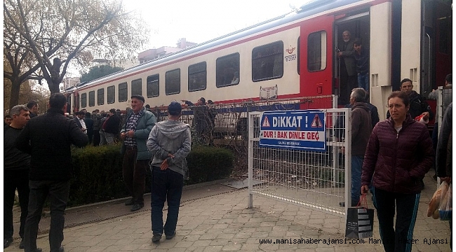 Manisa'da tren kazası: 1 ölü