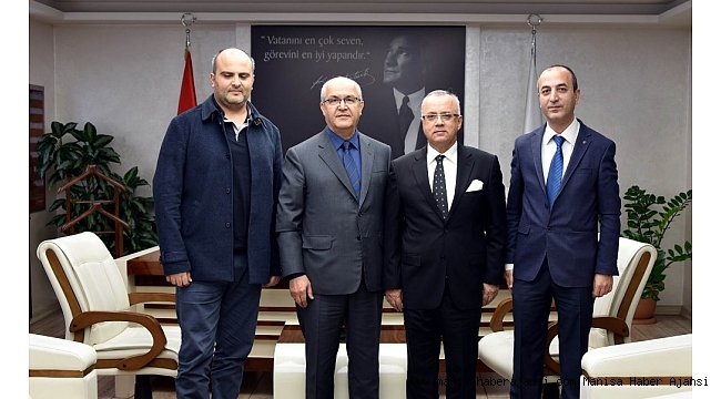 Rektör Yardımcısından Başkan Kayda'ya teşekkür ziyareti