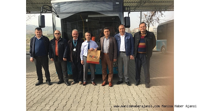 Salihli'de ayın örnek şoförü seçildi