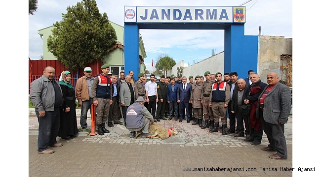 Saruhanlı'da Zeytin Dalı Harekatı'na destek için kurban kesildi