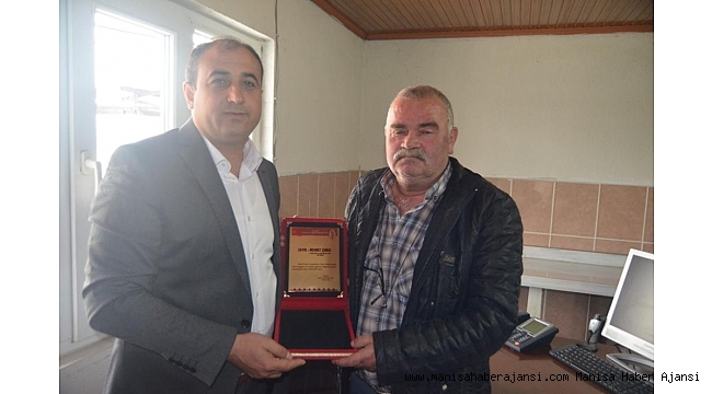Selendi Esnaf Odası'nda devir teslim yapıldı