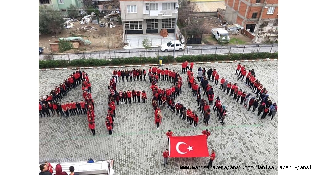 Somalı öğrenciler Afrin'e 'komando andı' ile destek oldu