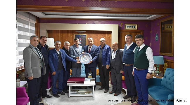 Yunusemreli muhtarlardan Başkan Çerçi'ye teşekkür