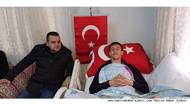 Afrin'de Amerikan yapımı mayın yüzünden ayaklarını kaybetti