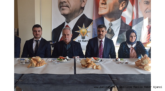 AK Parti Milletvekili Berber, Alaşehir'de partililerle buluştu