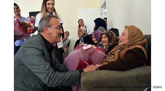 Başkan Karaçoban'dan Yaşlılar Haftası'nda anlamlı ziyaret