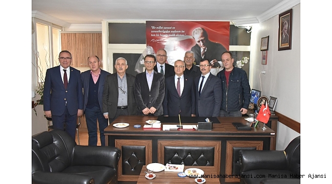 Başkan Kayda, oda başkanlarına hayırlı olsuna gitti
