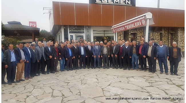 Başkan Mersinli Kula'da muhtarlarla buluştu