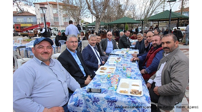 Başkan Yaralı, Kumkuyucak&#039;ta hayır yemeğine katıldı