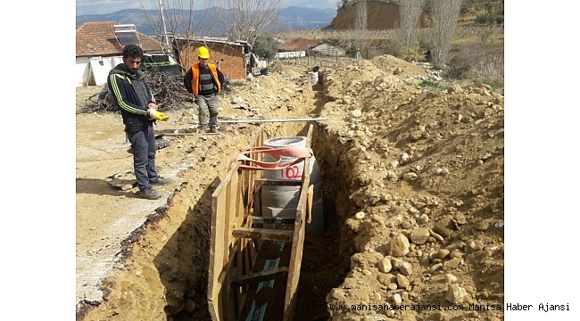 Çeşneli'nin 40 yıllık altyapı sorununu MASKİ çözdü