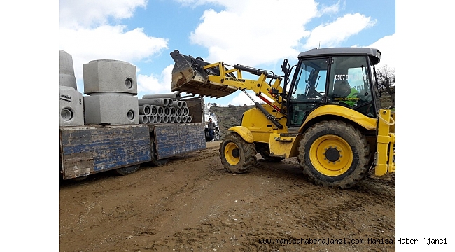 Demirci&#039;nin mahallelerinde altyapı dönüşümü devam ediyor