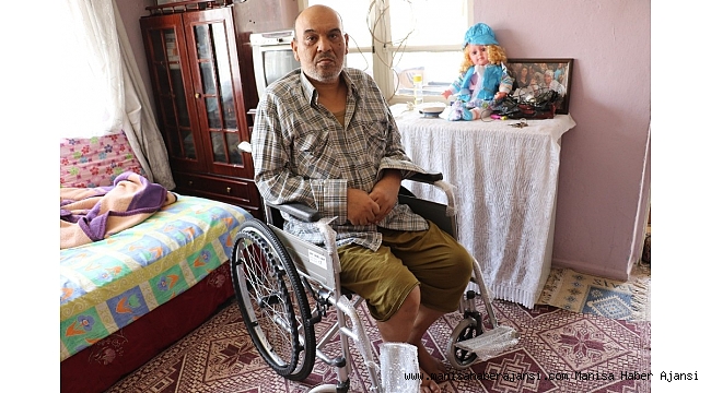 Engelli adamın yüzü Yunusemre ile güldü