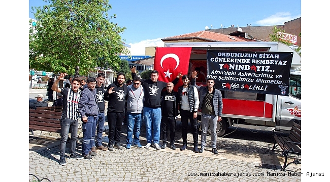 Ezeli rekabeti kenara bırakıp Afrin şehitleri için hayır yaptılar