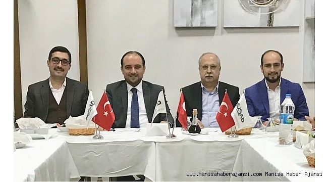 Manisa MÜSİAD, AK Parti'li Baybatur'u konuk etti