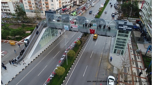 Modern yaya üst geçidine Şehitler ve Gaziler adı verildi