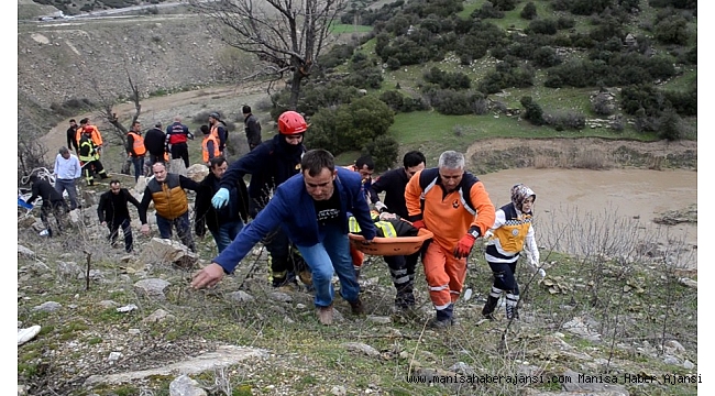 Otomobil şarampole uçtu: 1 yaralı
